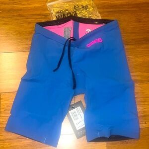 Arena Men’s Powerskin R - Evo One Jammer SL Blue -Powder Pink